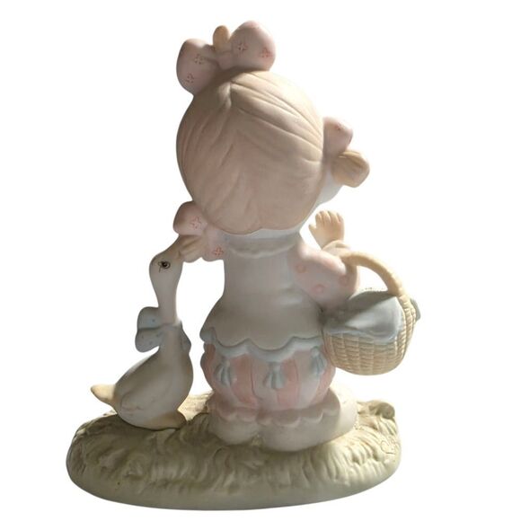 Vintage 1985 Precious Moments "Waddle I Do Without You" - Picture 2 of 3